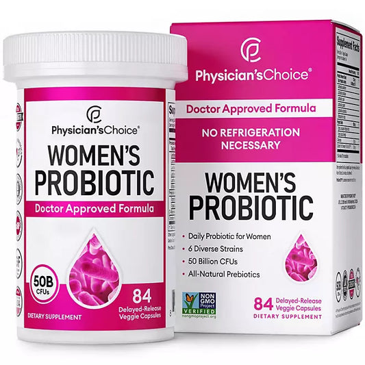 Physician's Choice Women's Probiotic Capsules, 50 Billion CFU (84 ct.)