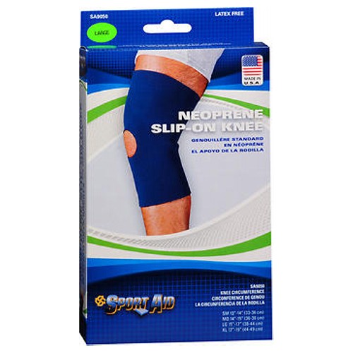 Sport Aid, Sportaid Knee Sleeve Open Patella, Count of 1