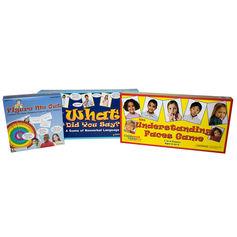 Social Skills Board Games - Set of 3