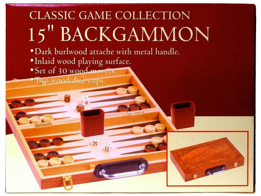 Wooden Backgammon Set