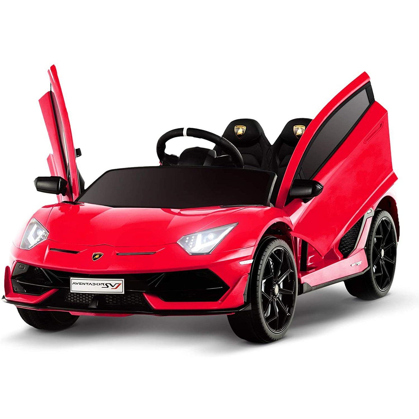 12V Kids Electric Ride On Car Lamborghini Aventador SVJ