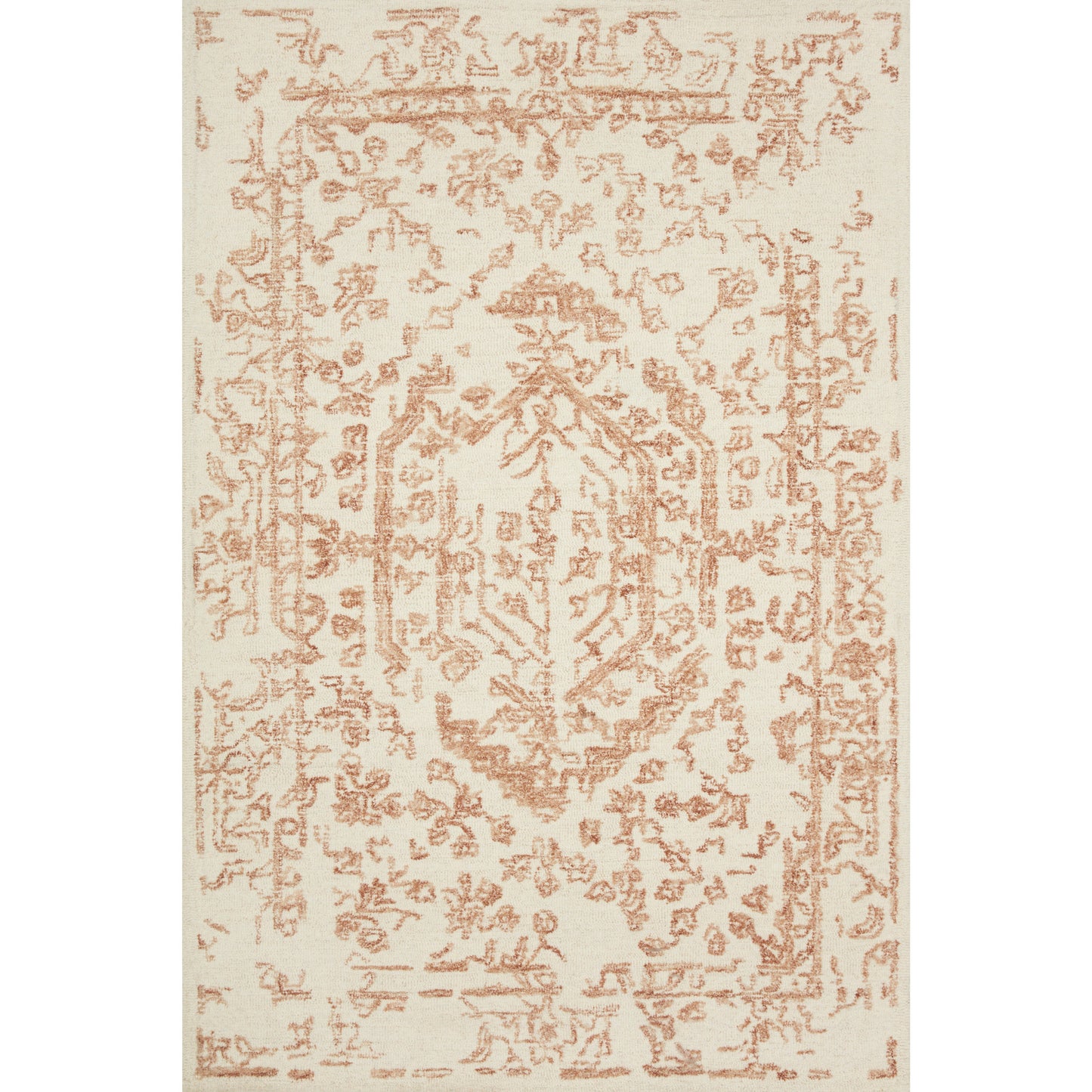 Annie White / Rust Rug | Magnolia Home by Joanna Gaines x Loloi