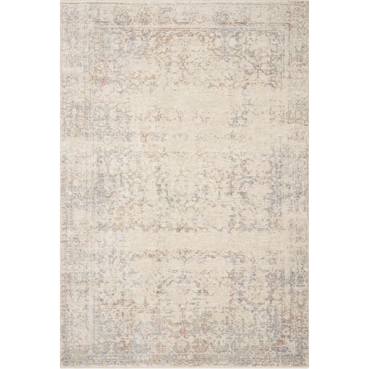 Carlisle Ivory / Multi Rug | Magnolia Home by Joanna Gaines x Loloi