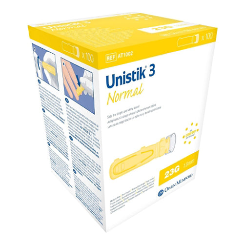 Unistik, Unistik 3 Normal Safety Lancet, Count of 100