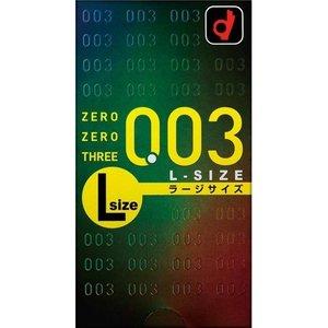 Okamoto 003 Zero Zero Three Large Size 10Pcs