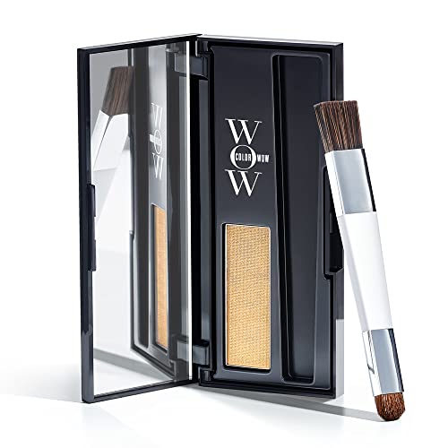 Color Wow Root Cover Up, Blonde �?Instantly cover greys + touch up highlights, create thicker looking hairlines, water resistant, sweat resistant - No mess multi award winning root