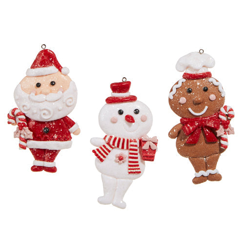 Santa Claus and Chrismtas Friends Ornament