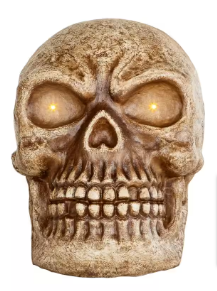 Home Accents Holiday 30 in. LED Haunted Skull - $60