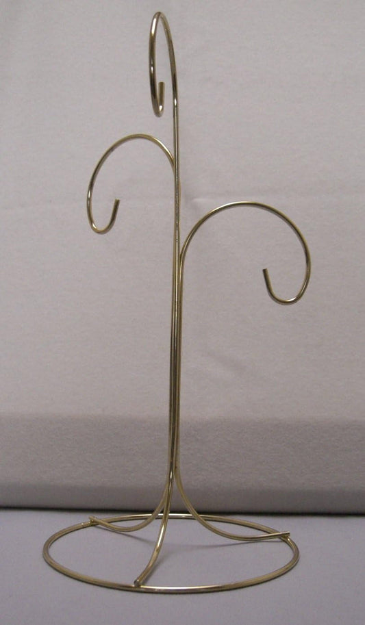 TRIPAR SS-TRI-34122 3 Arm Brass Finish Ornament Stand