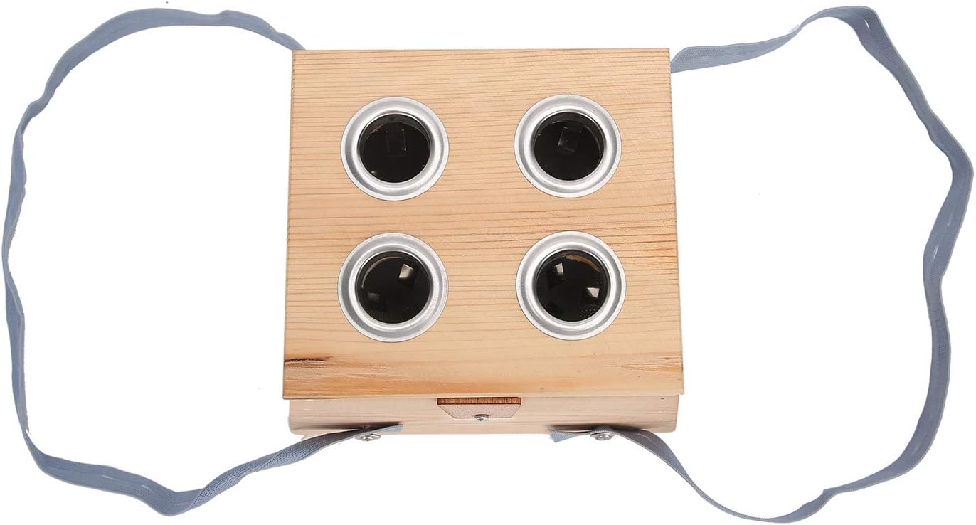 Sonew Moxibustion Box - Moxibustion Box Moxa Box Alternative Medicine Healing Moxa Box (4 Holes)