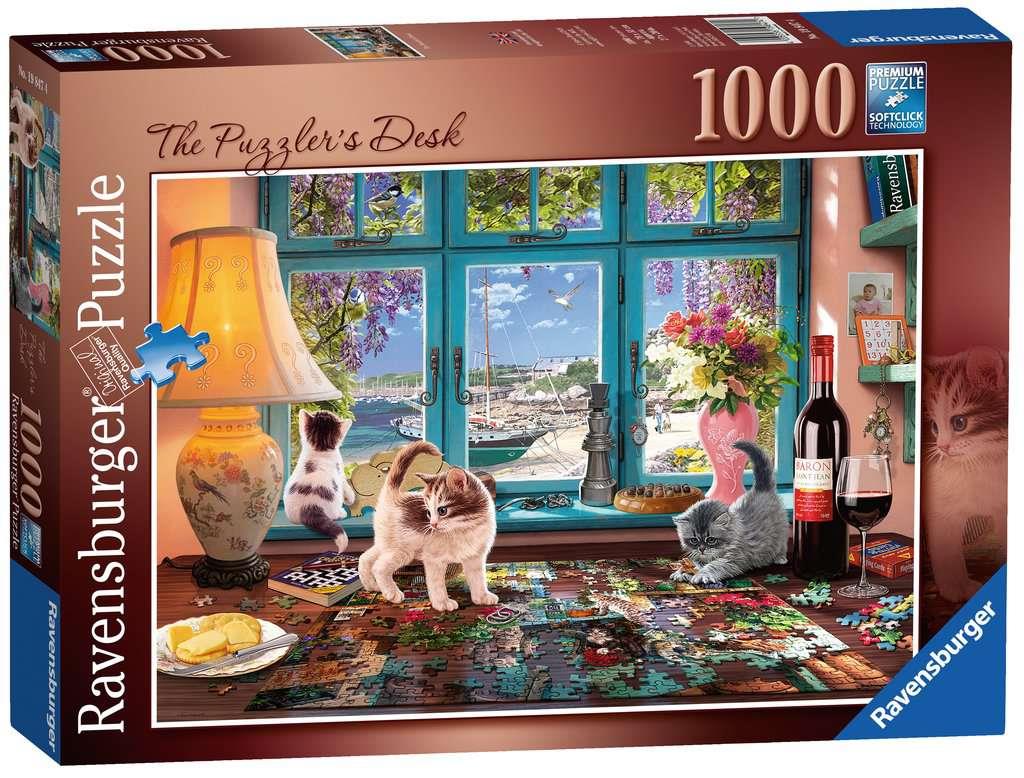 Ravensburger 19847 The Puzzler's Desk 1000 Piece Jigsaw Puzzle