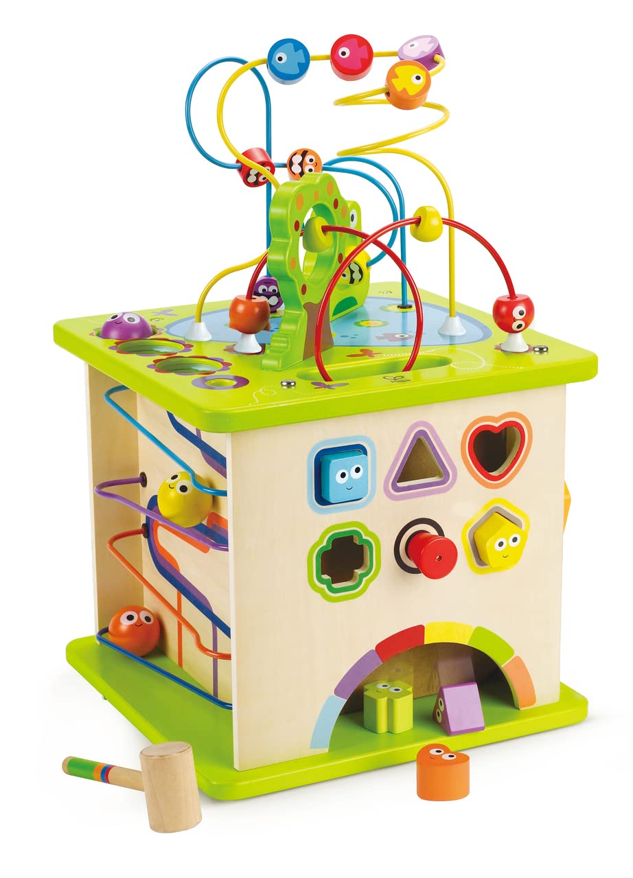 Hape Country Critters Wooden Activity Play Cube