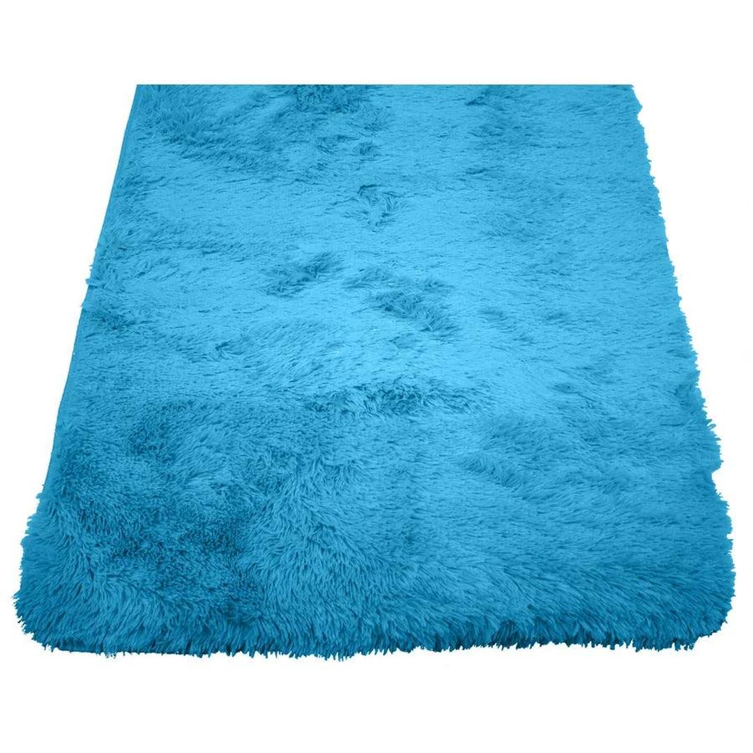 PV Fur Rug 30x50 - Turquoise