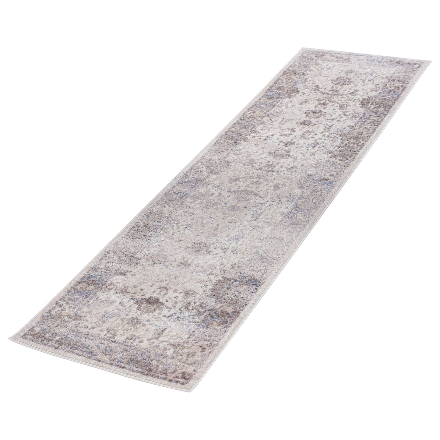 Payas Brown-Beige Runner Rug Size 2'2'' x 8'