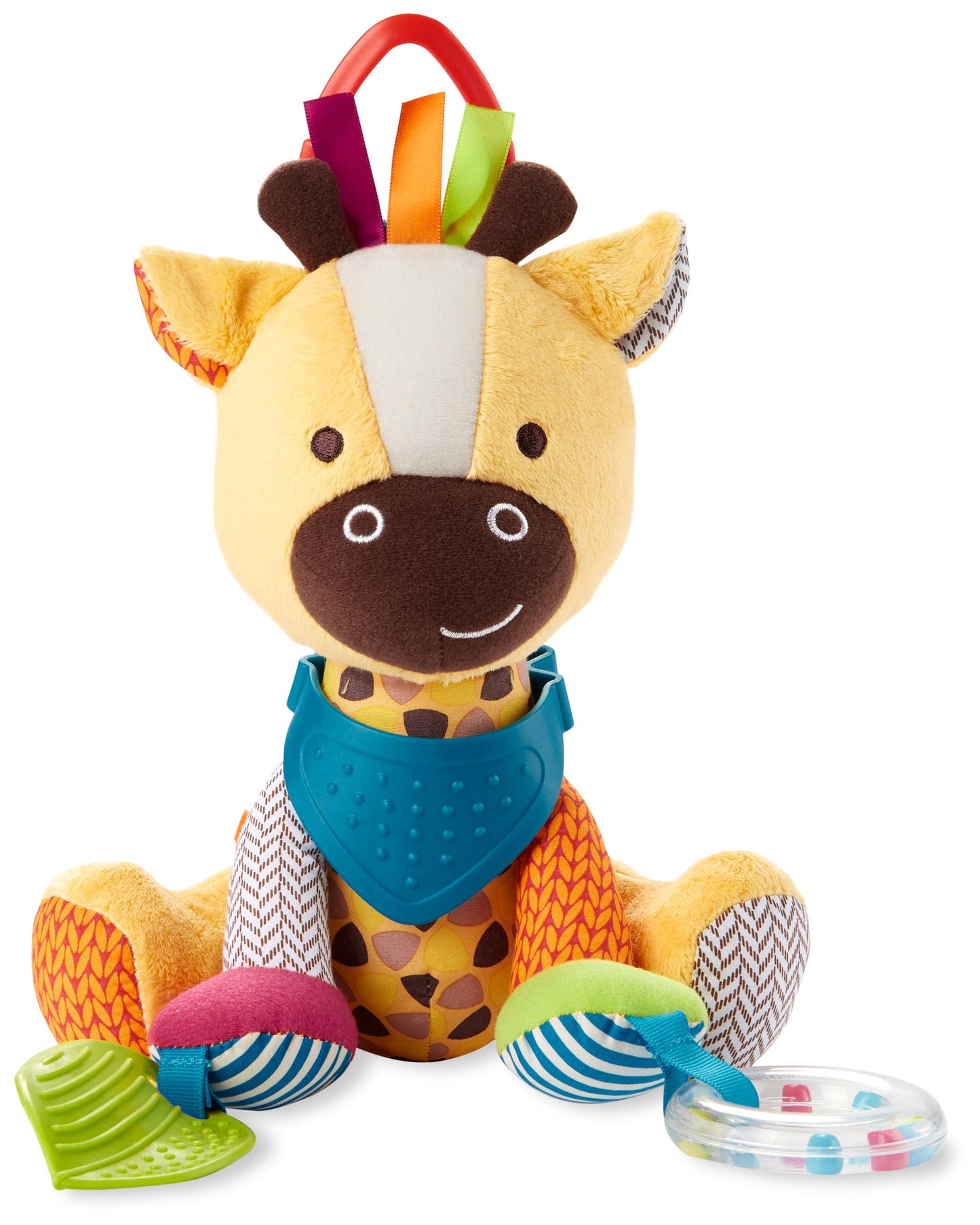 Skip Hop Giraffe Bandana Buddie Activity Toy