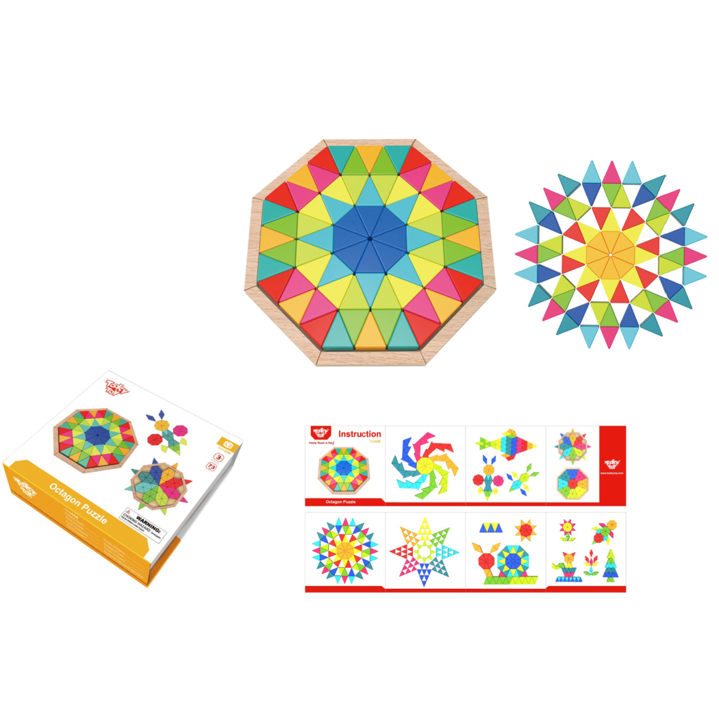 Octagon Mosaic Kids Puzzle