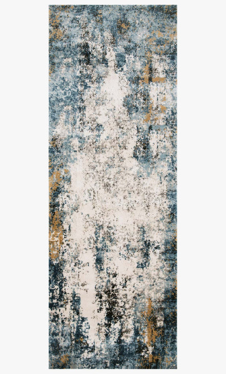 Alchemy Rug- Denim / Ivory
