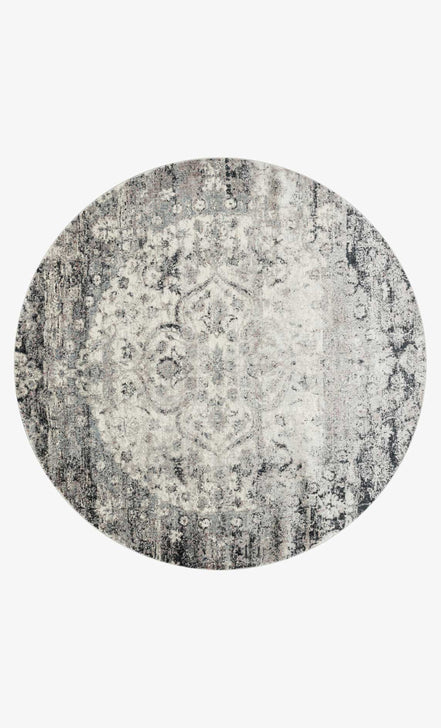 Anastasia Rug - Ink / Ivory