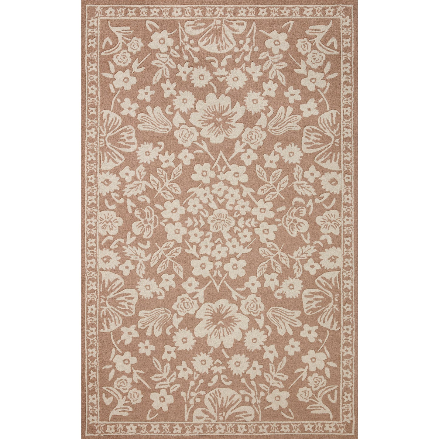 Arboretum Rose Garden / Rust Rug | Rifle Paper Co. x Loloi