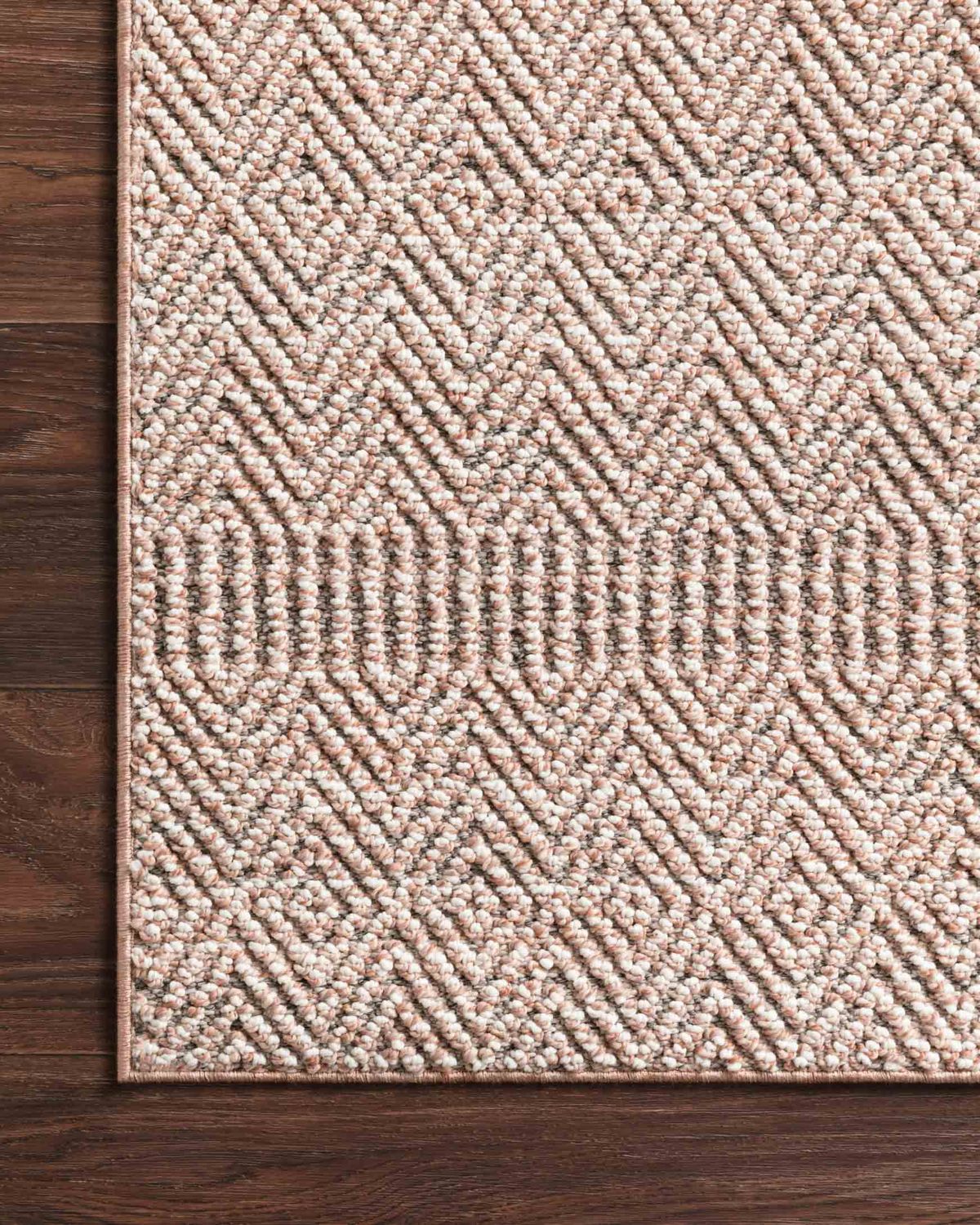 Cole Rug- Blush/Ivory