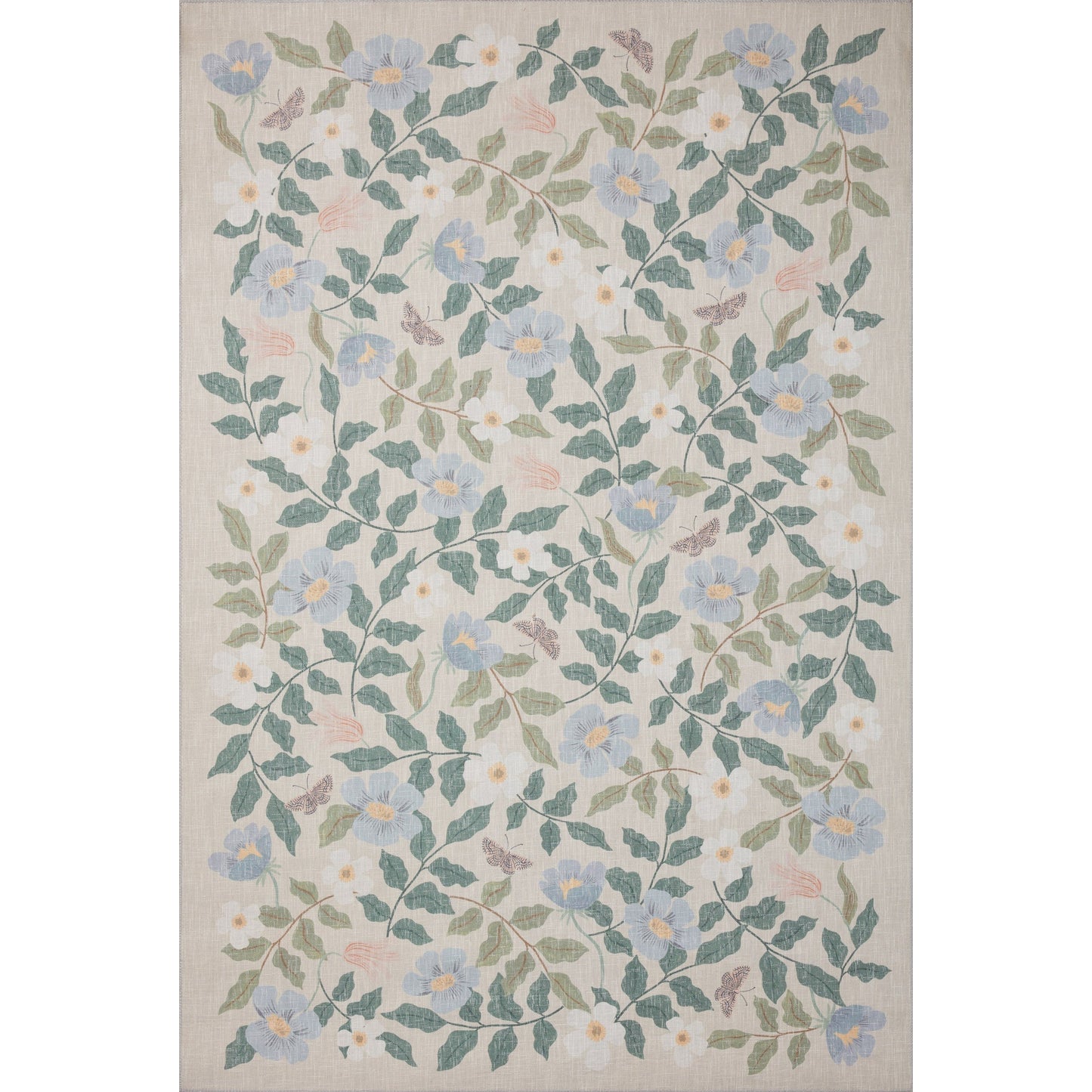 Cotswolds Primrose / Sand Rug | Rifle Paper Co. x Loloi