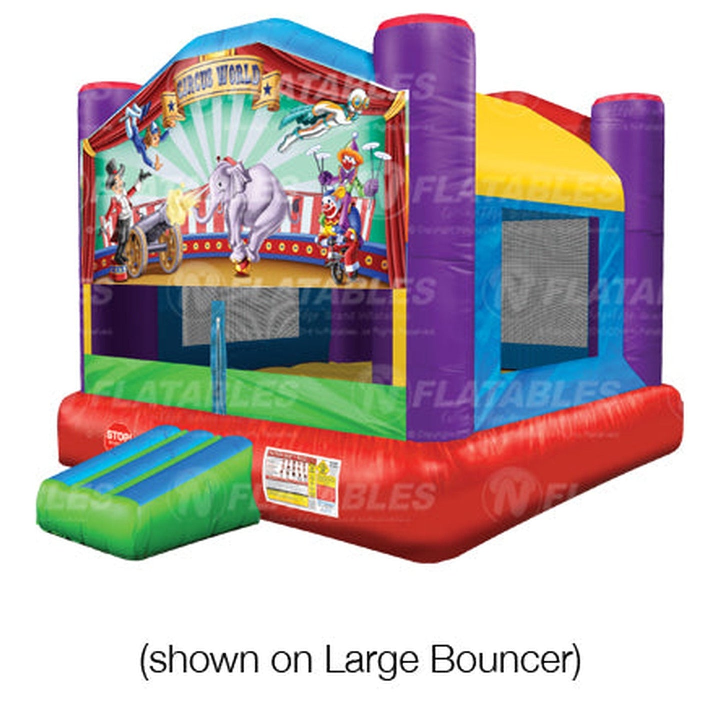 Circus World Removable Art Panel