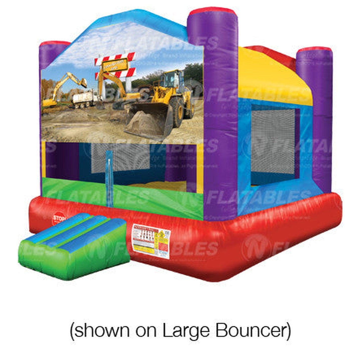 Construction Zone Removable Art Panel