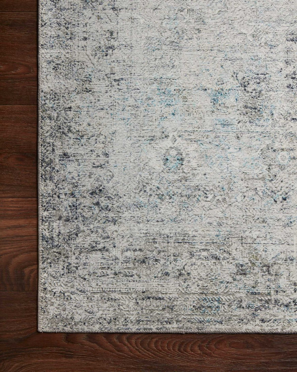 Drift Rug - Ivory / Silver