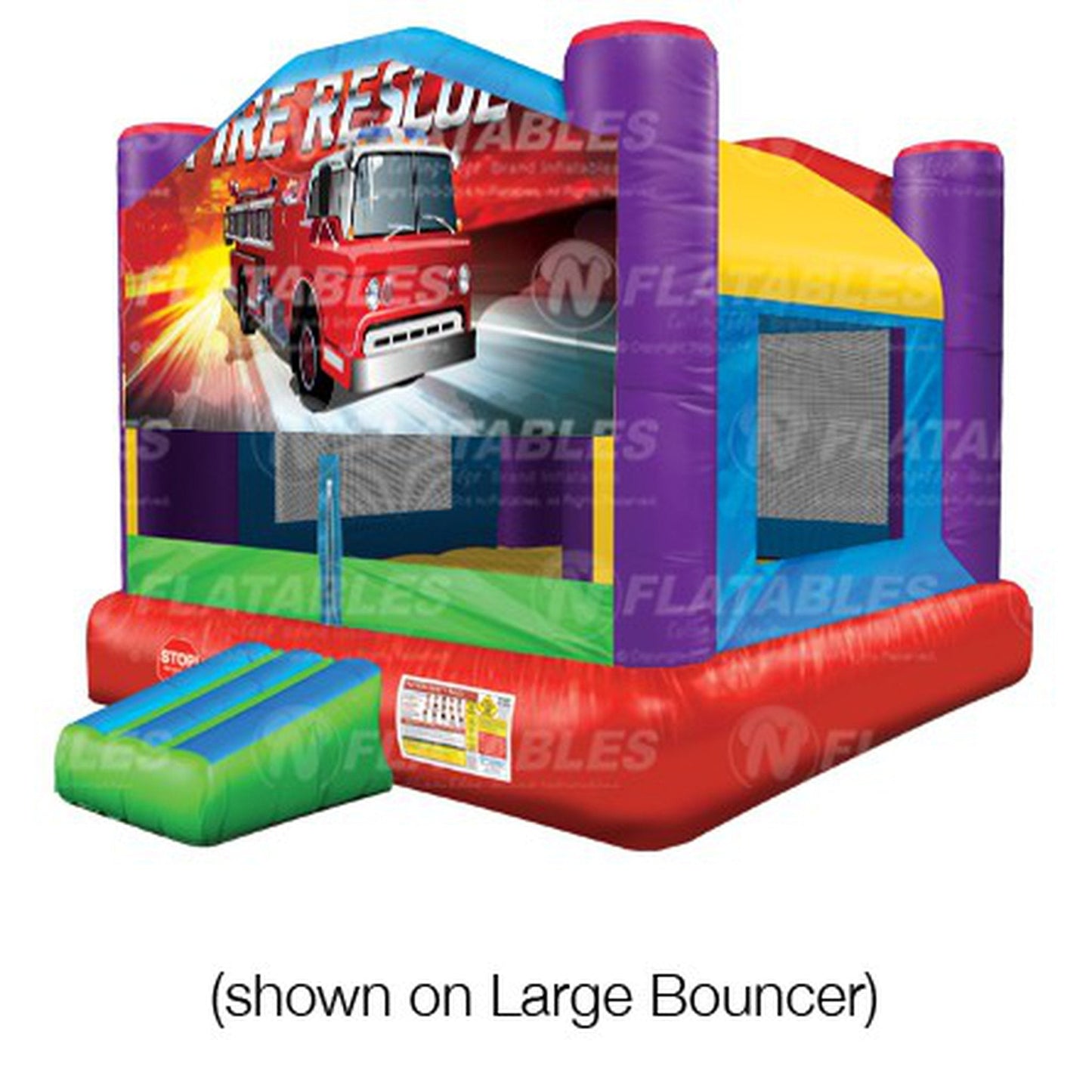 Fire Rescue Removable Art Panel