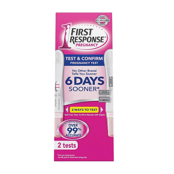First Response Test & Confirm Pregnancy Test - 2 Tests
