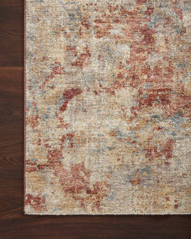 Gaia Rug- Taupe / Brick