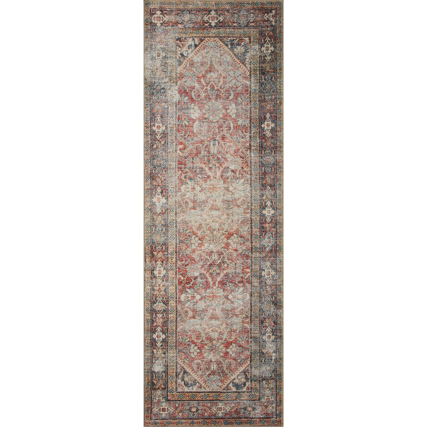 Georgie Red / Navy Rug | Amber Lewis x Loloi