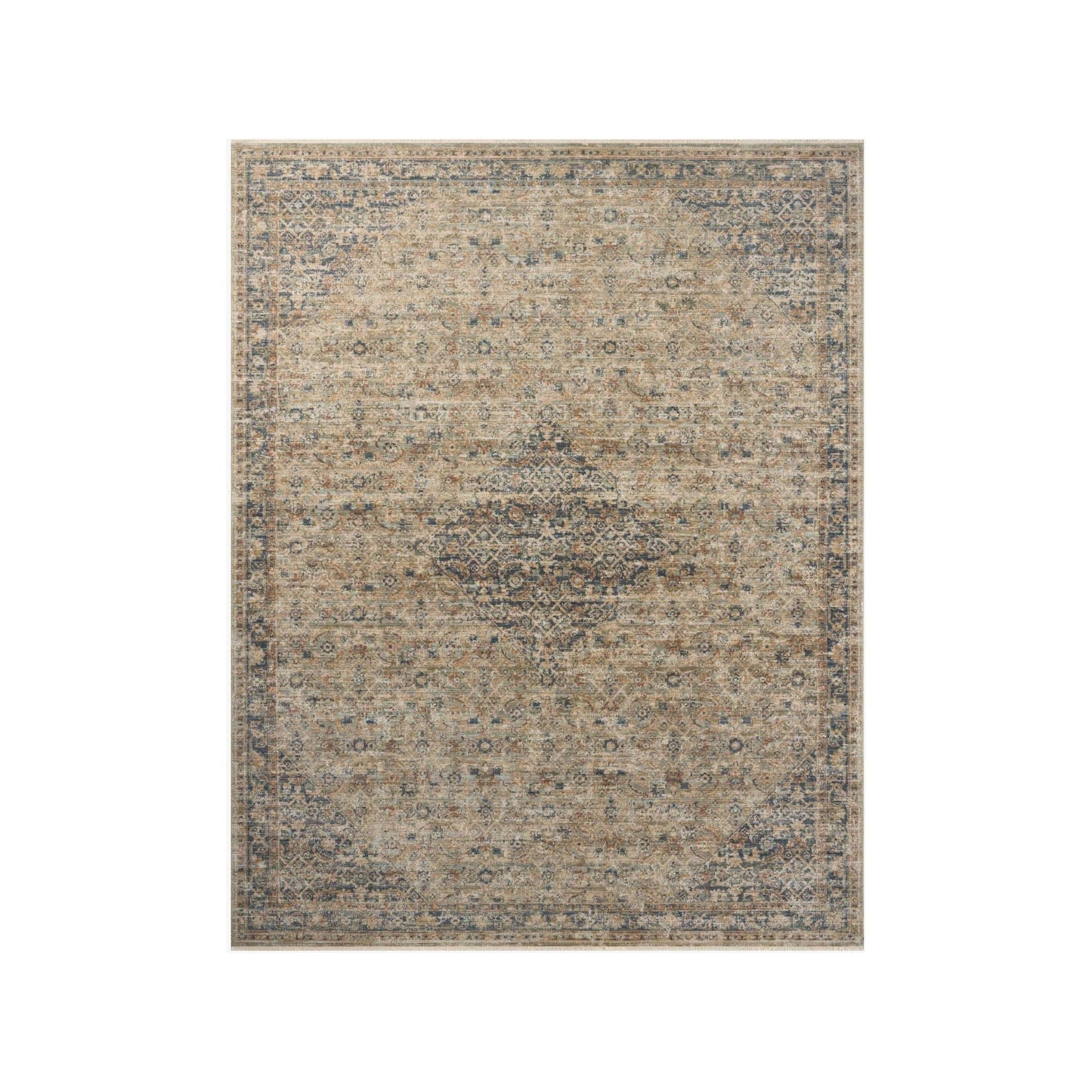 Heritage Sage / Navy Rug