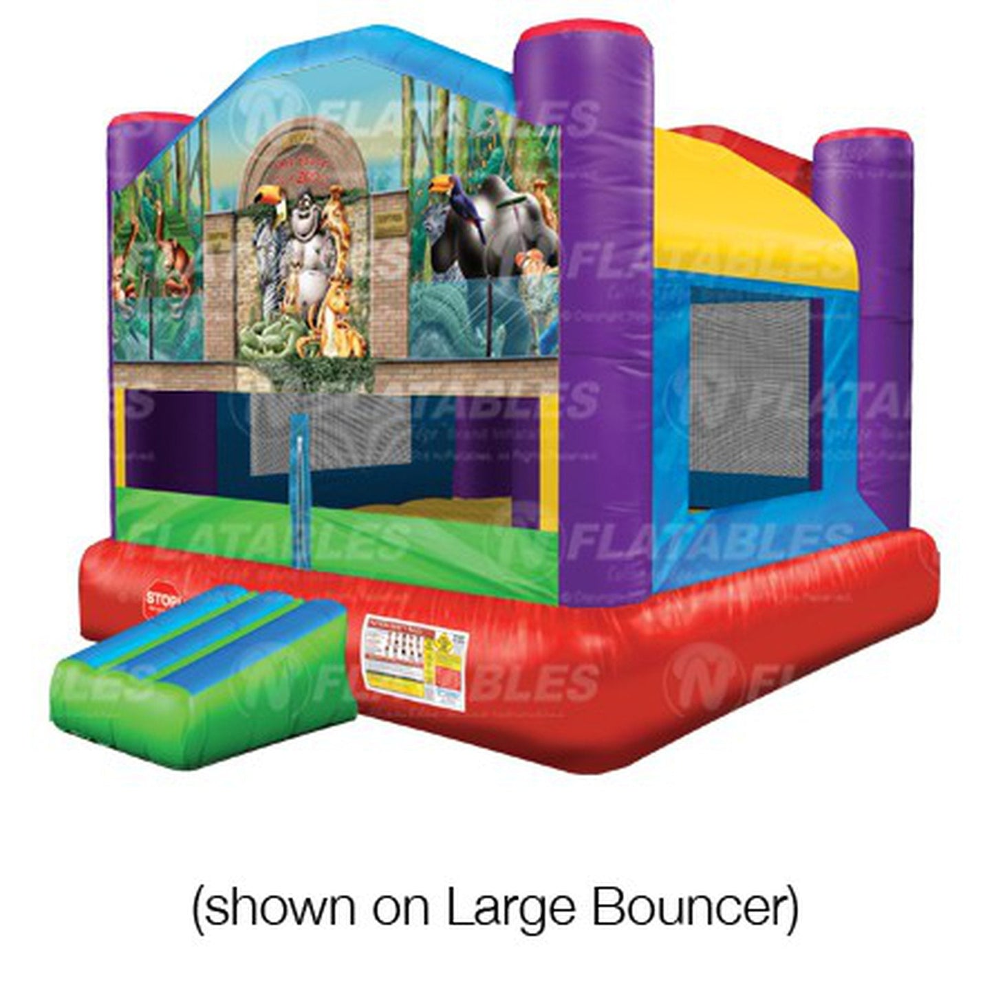 It's A Zoo Removable Art Panel