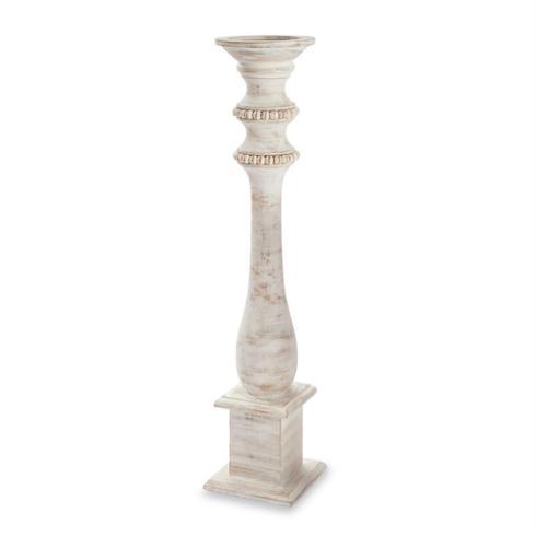 White Distress Candlestick
