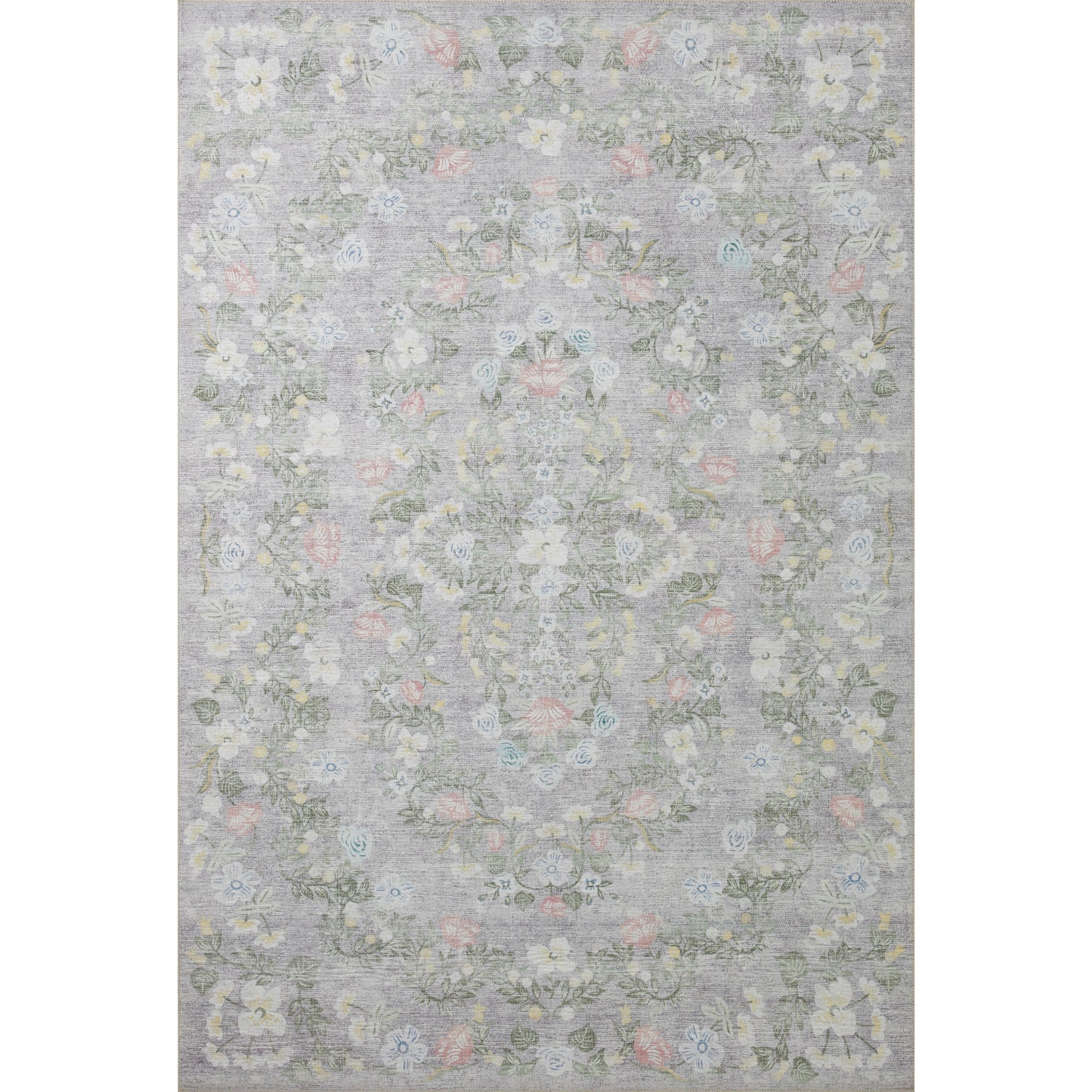 Palais Grey Rug | Rifle Paper Co. x Loloi