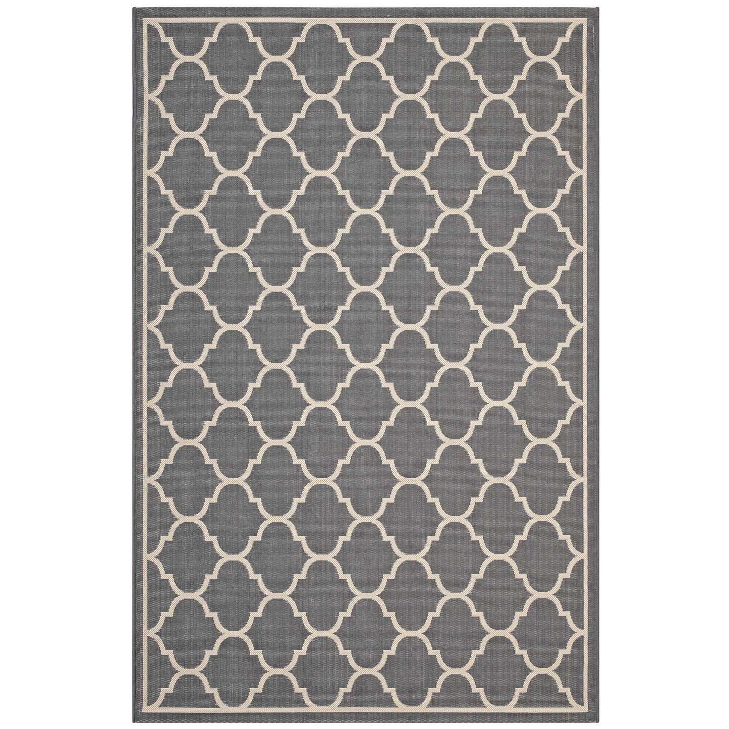 Avena Moroccan Quatrefoil Trellis Indoor and Outdoor Area Rug - East Shore Modern Home Furnishings