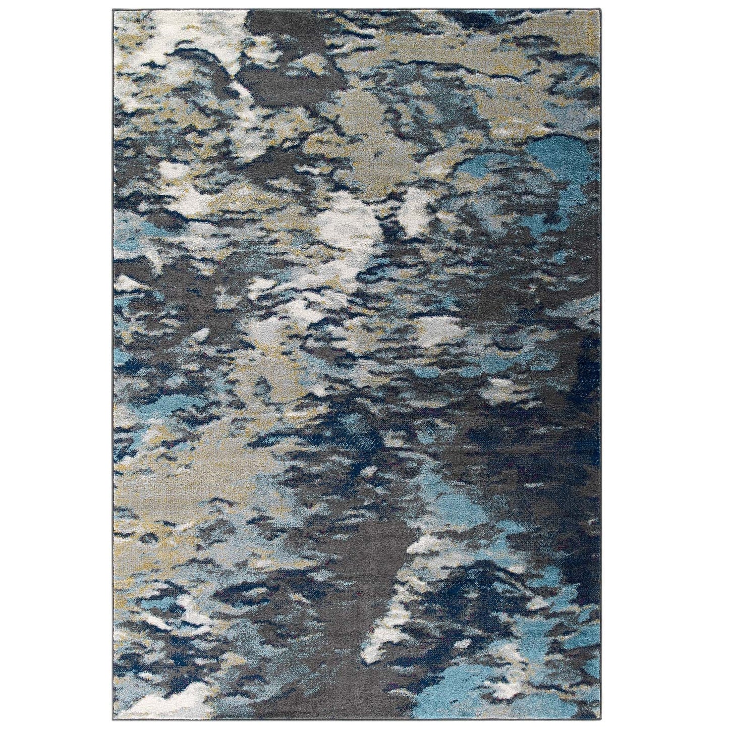 Entourage Foliage Contemporary Modern Abstract Area Rug - East Shore Modern Home Furnishings