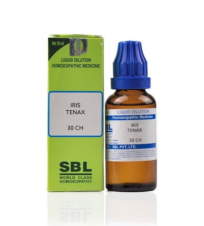 Iris Tenax Dilution 6C, 30C, 200C, 1M, 10M.