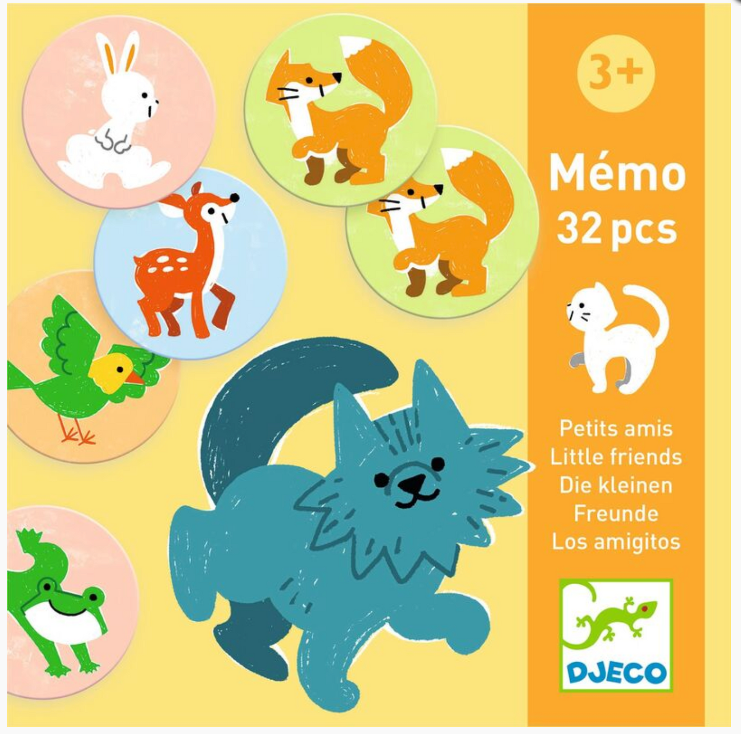 Djeco Little Friends Memo Game