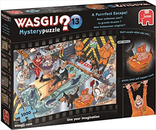 Wasgij 500 Piece Puzzle - Mystery Retro Masgik Express