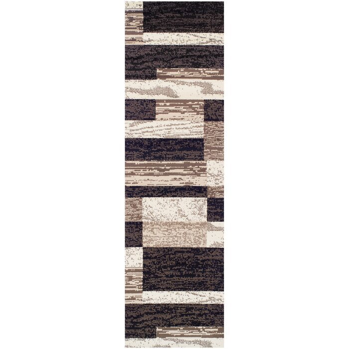 Rockwood Patchwork Multicolor Area Rug Runner 2'7" x 8'