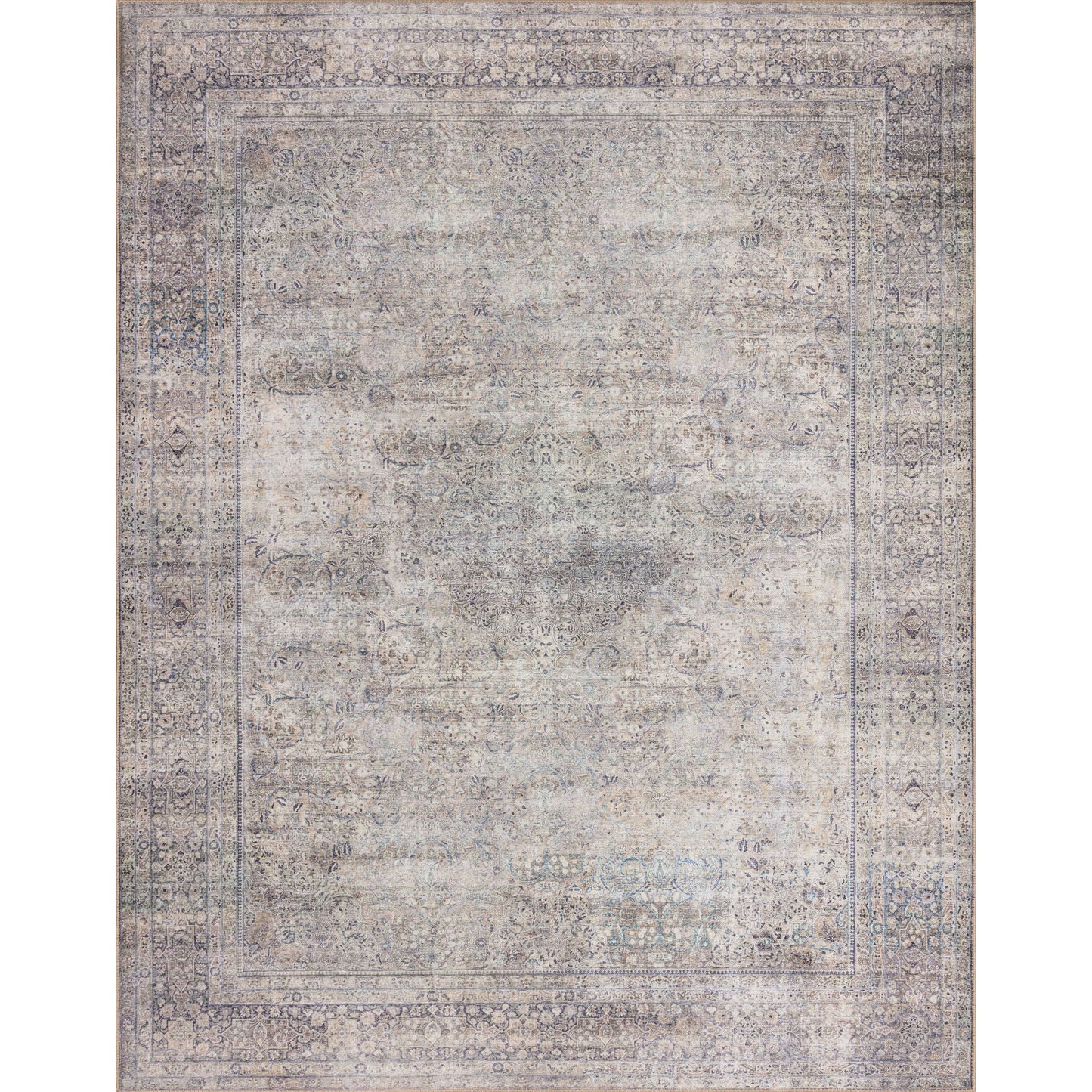 Wynter Silver / Charcoal Rug