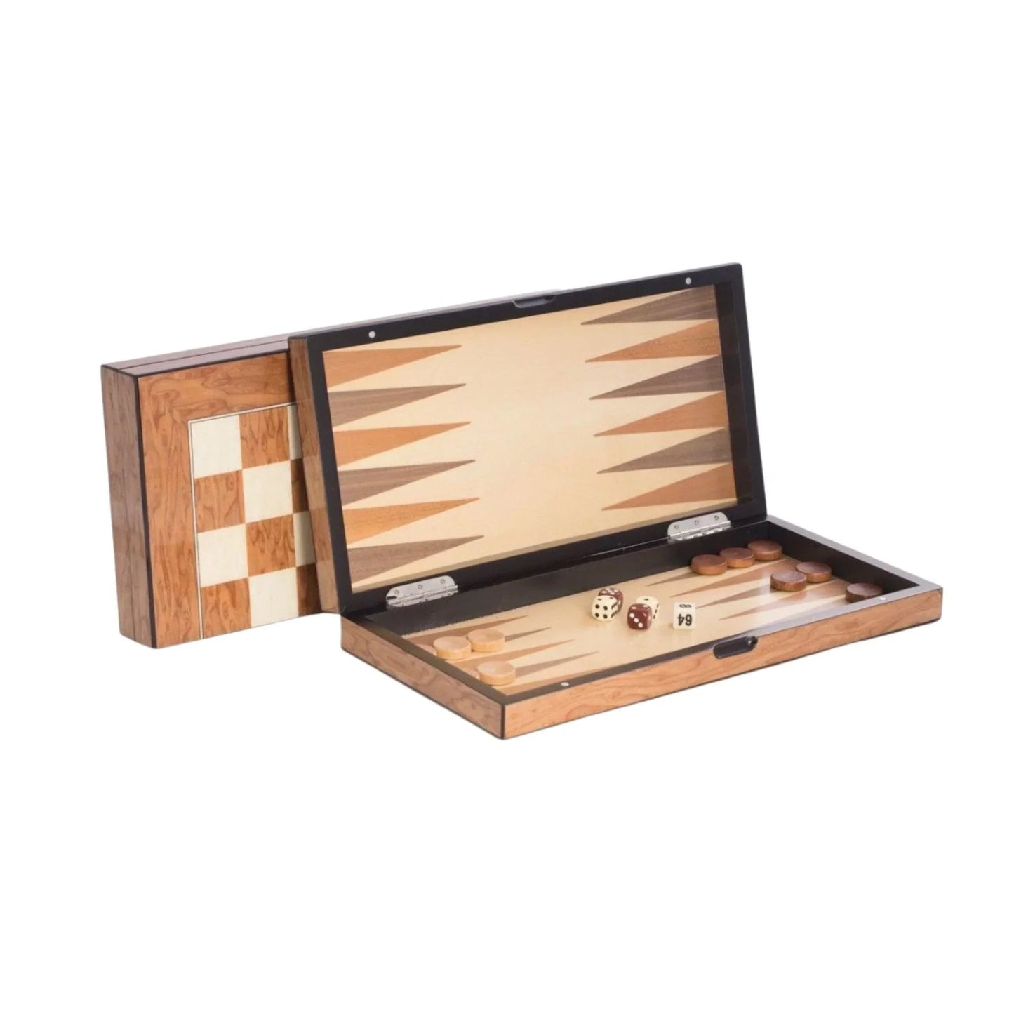 Backgammon & Chess Game Set