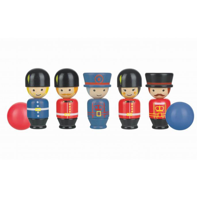 Orange Tree Toys Wooden London Skittles