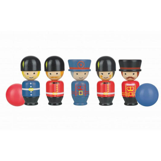 Orange Tree Toys Wooden London Skittles