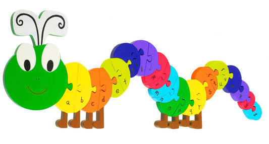 Orange Tree Toys Caterpillar Alphabet Puzzle