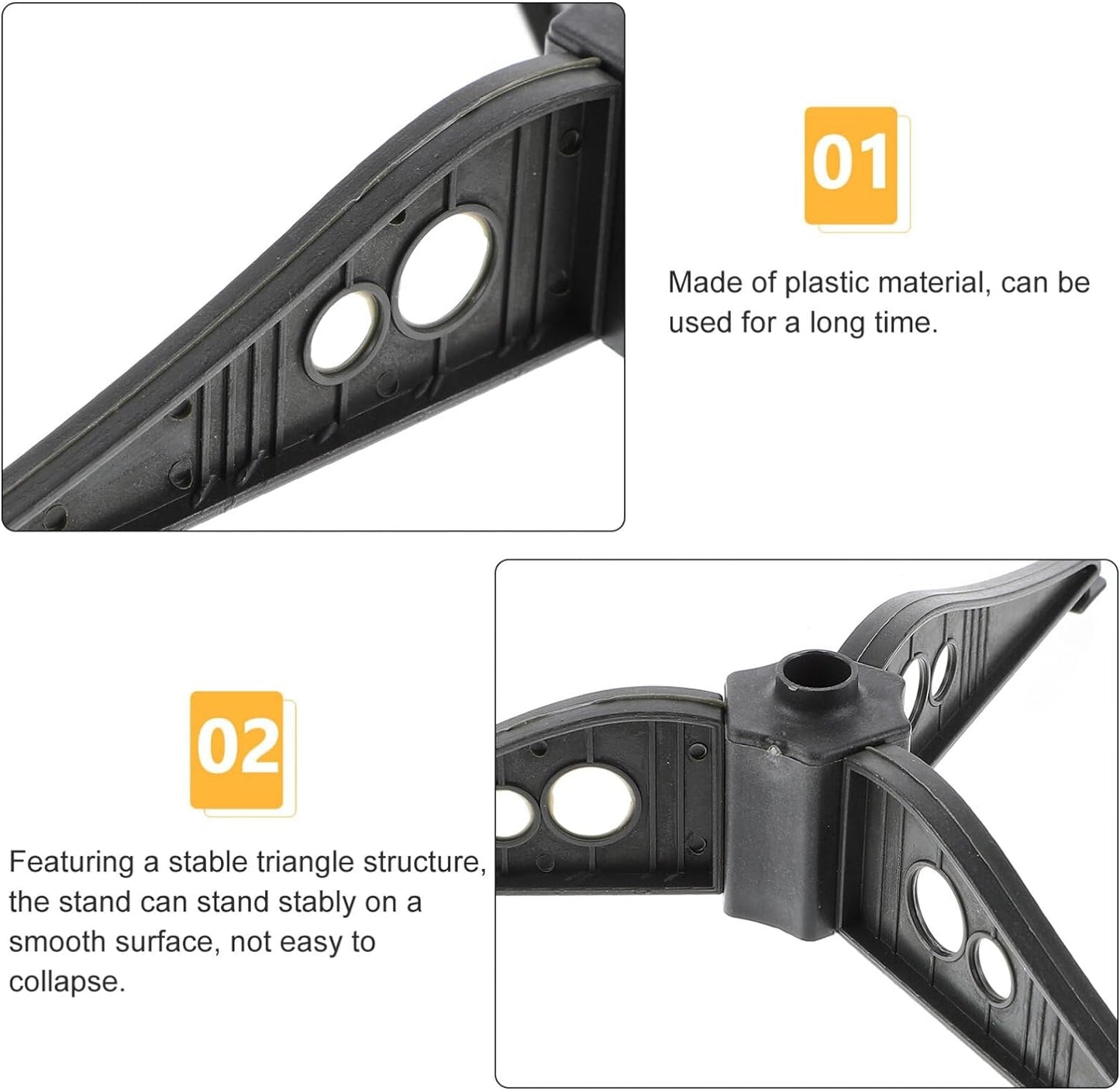 BESTOYARD White Christmas Tree Christmas Tree Stand Artificial Christmas Tree Holder Base Stand for Artificial Xmas Tree Christmas Tree Accessory Green 19CM White Accessories