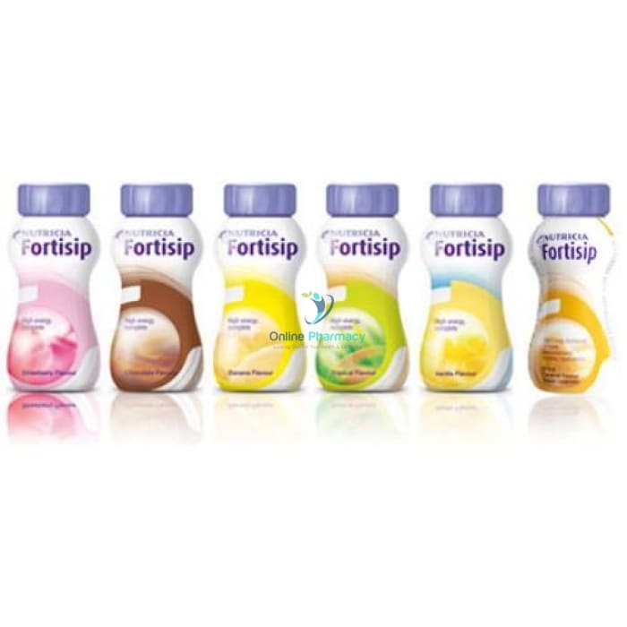 Fortisip Nutritional Drinks 200ml Bottle - 4 Pack