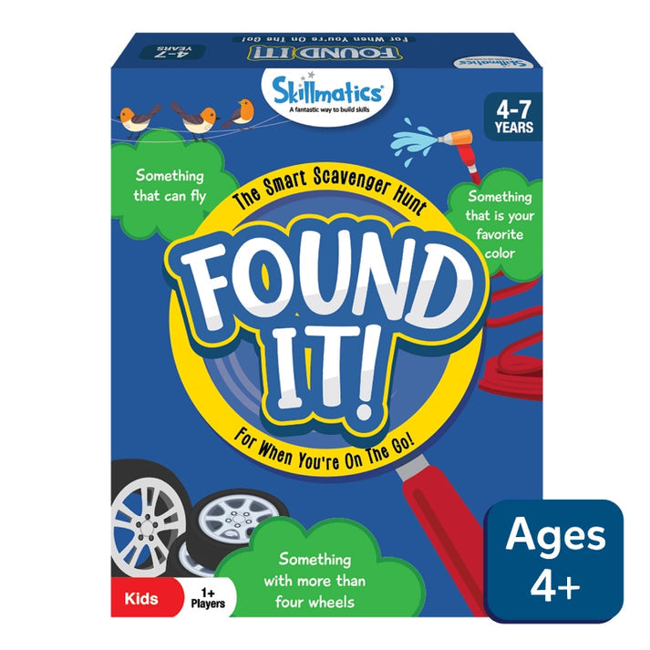 Skillmatics Found It! Travel Edition Smart scavenger hunt (ages 4-7)